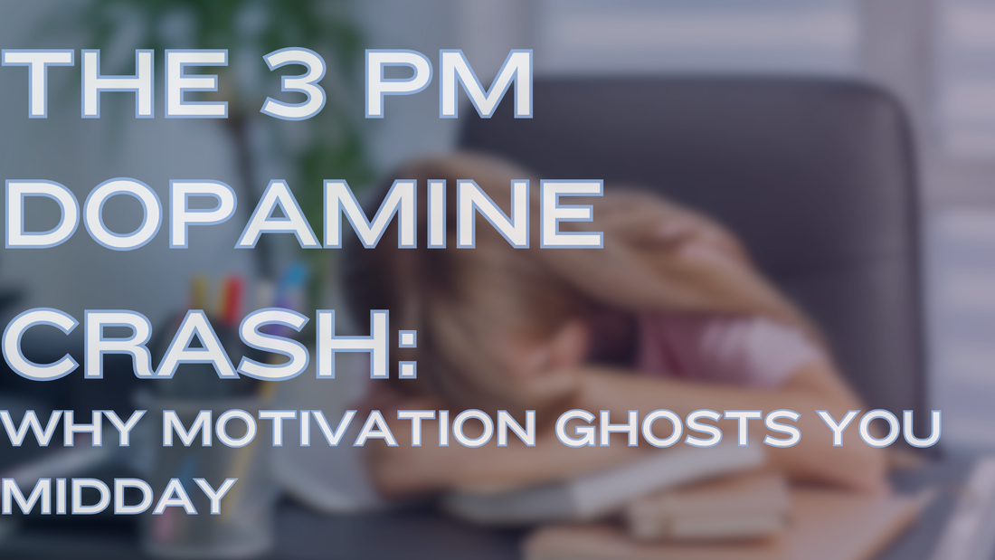 The 3 PM Dopamine Crash: Why Motivation Ghosts You Midday