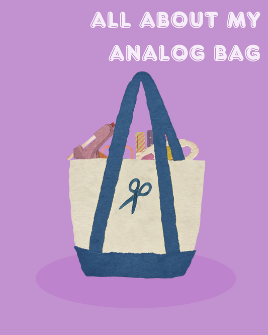 The Analog Bag Because My Phone Does Not Need to Come Everywhere With Me